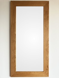 LUSTRO W RAMIE Z LITEGO DĘBU 80x140 