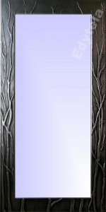 Lustro w ramie. Natural. Pion 60x90