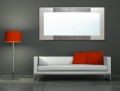 Lustro White modern. Ekspozycja.